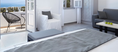 Grand Elegant Suite Open Plan with Sea View | Top Floor