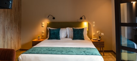 Double Room with Private Balcony & View