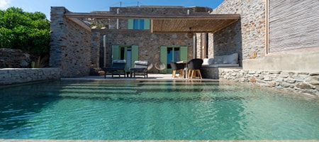 DESCANSO – Luxury Villa with Sea View in Kythnos