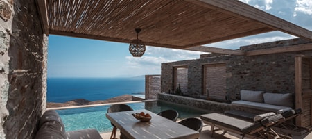 PAZ – Luxury Villa with Sea View in Kythnos