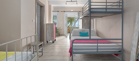 Classic Quadraple Room with Sea View