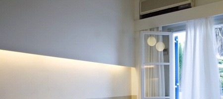 Triple Courtyard View