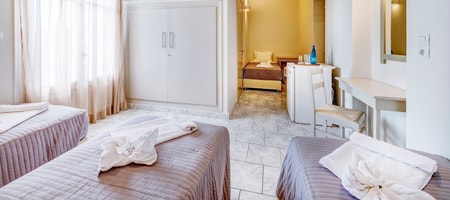 Back View Four Bedded Room