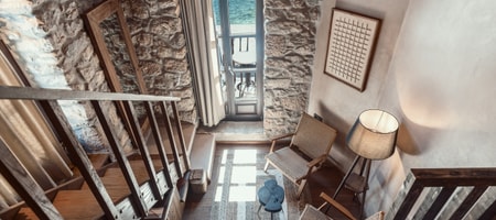 Honeymoon Loft Suite with Balcony and Sea View