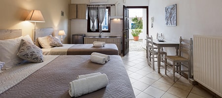 Triple Studio with Side Sea View