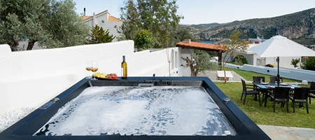 Elegant Coastal Retreat with Hot Tub & Sea Views | Keratea Attica
