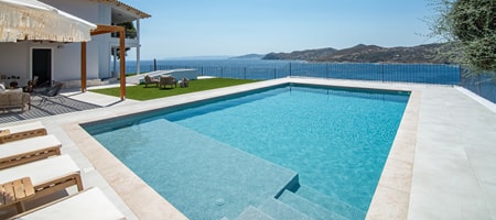 Villa Consta with Tennis | Saltwater Pool & Sea Views