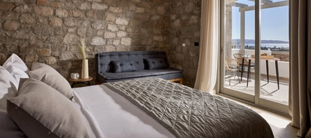 Deluxe Double Room with Balcony & Sea View No. 4