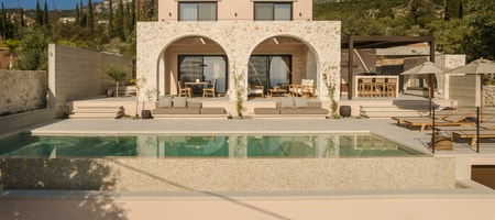 Secluded Two-Bedroom Villa with Private Pool and Sea View