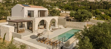 Garden Edge Two-Bedroom Villa with Private Pool and Sea View