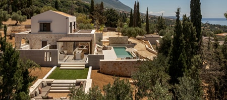 Cypress Two-Bedroom Villa with Private Pool and Sea View