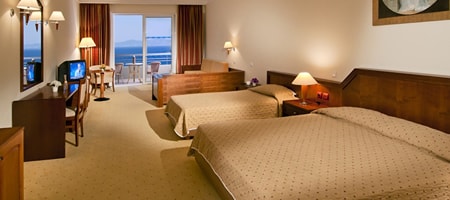 Kipriotis Panorama Hotel & Suites | Junior Suite Side Sea View