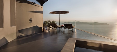 Solar Two Bedroom Villa with Heated Plunge Pools