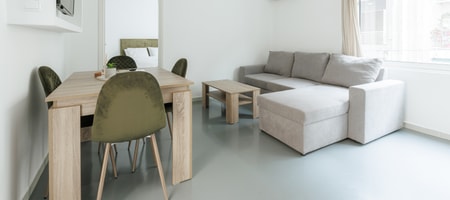 Spacious apartment featuring a private terrace
