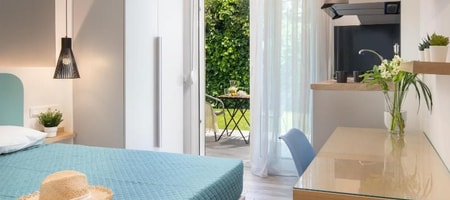 Double Deluxe Garden View Studio
