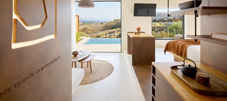 Suite Partial Sea View with Private Pool