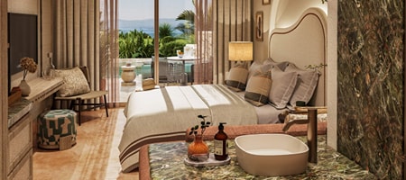 Sirius Getaway King Inland View with Swim Out Pool