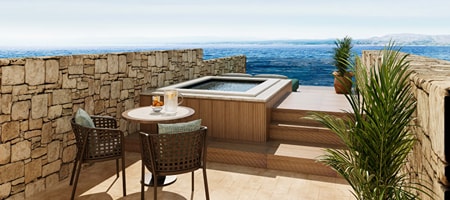 Sirius Retreat King Sea View with Balcony and Whirlpool