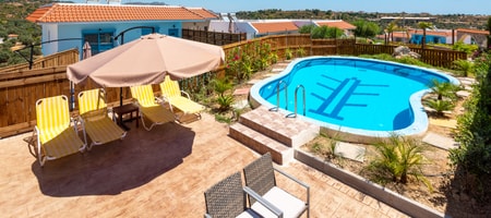 Two-Bedroom Deluxe Suite with Private Pool and Mountain View