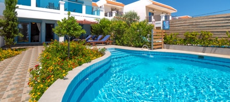 Two-Bedroom Deluxe Suite with Private Pool and Sea View