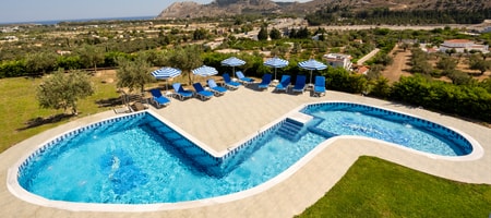 Five-Bedroom Superior Suite with Private Pool and Mountain view