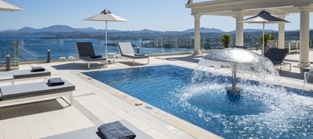 Villa Monte Leone with Pool Hot Tub Spa Room & Stunning Seaview