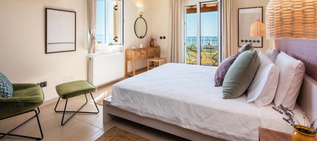 Terra Rossa 2BD Holiday Home with Seaview - 3 km from Ipsos