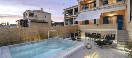 Villa Nina with Private Plunge Pool - 5 km to Corfu Town