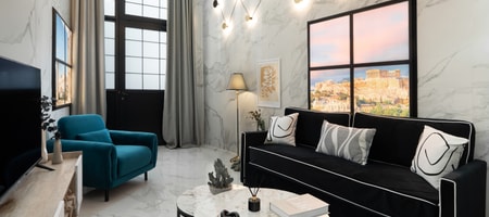 Athenian Two-Bedroom and Loft Apartment