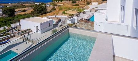 Deluxe Double Room with Private Pool and Sea View