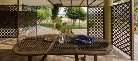 Twin Studio with Garden View