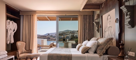 Signature Suite with Sea View & Hot-Tub "Othonas & Amalia"