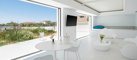 Οne bedroom Apartment with Garden view and Private pool