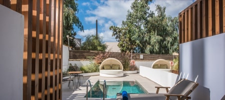 Superior Double Room with Individual Pool
