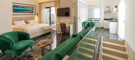 Junior Suite Side Sea View with Outdoor Jetted Tub