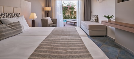Superior Room with Private Pool & Garden View