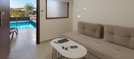 Suite with Private Pool & Garden View