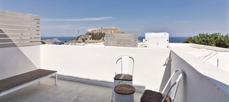 Superior Double Maisonette with Balcony and Castle View