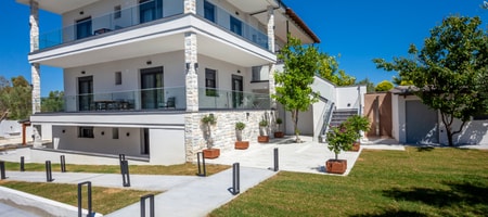 Olia Seaside residence : Double Deluxe apartment 1 Pefkohori
