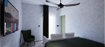 Deluxe Balcony Family Room - Double Bed