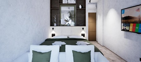 Standard Garden View Room - Twin beds