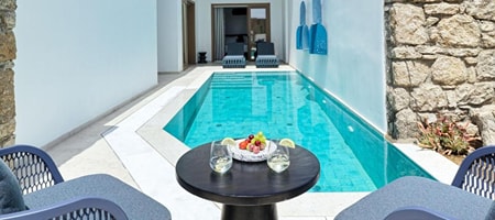 Alcove Villa with Private Pool and Outdoor Jetted Tub