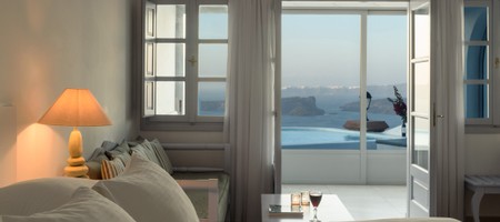 Senior Suite with private pool - Volcano & Sunset Sea View