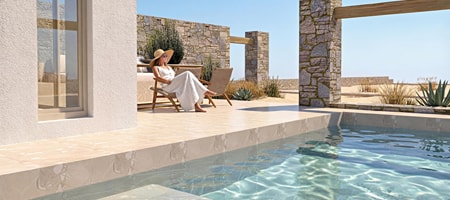 Deluxe Partial Sea View Suite with Private Pool