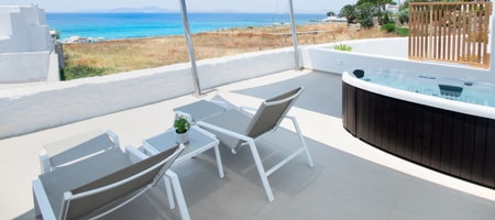 Spa-Jacuzzi Suite Sea View (Outdoor)