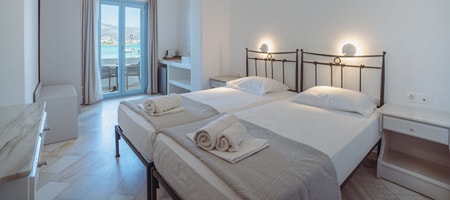 DOUBLE ROOM WITH SEA VIEW