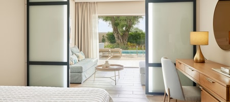 Junior Suite Private Pool Garden View
