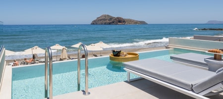 Sunset Suite - One Bedroom with Private Pool and Beach Access