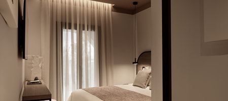 Open Plan Suite with Balcony
