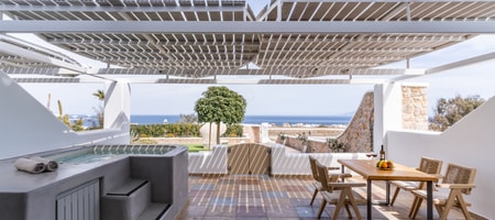 Superior Suite with Sea View & Outdoor Jetted Tub